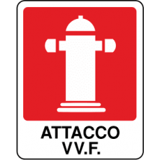 segnale idrante attacco vvf